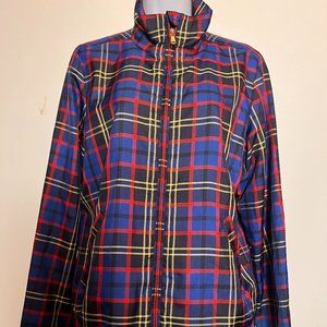Ralph Lauren Active Womens Plaid Jacket Size Medium